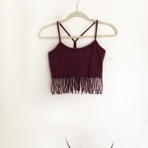 Fringe Crop Top